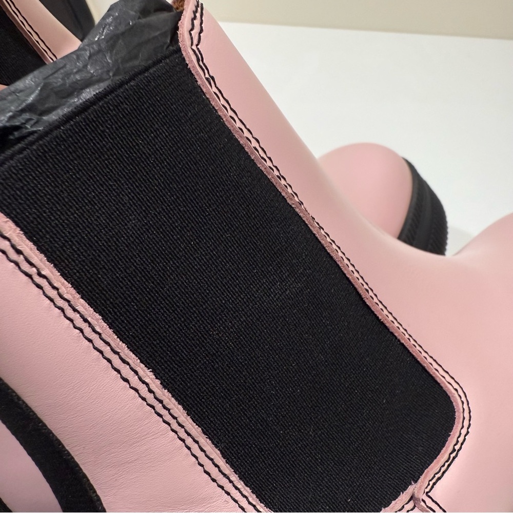 * NEW Ganni Creepers Chelsea Boot in Pale Lilac BT - Picture 11 of 12